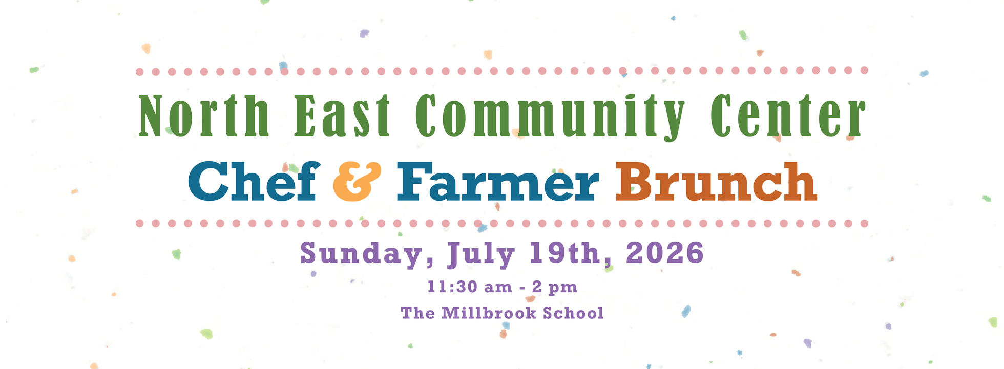 2026 NECC Chef & Farmer Brunch