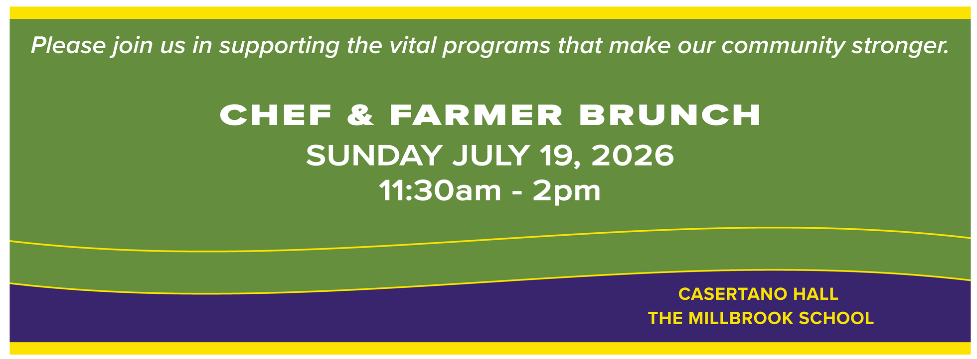 2026 NECC Chef & Farmer Brunch